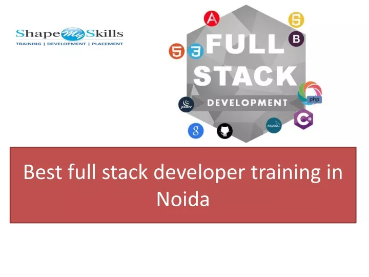 best full stack developer training in noida