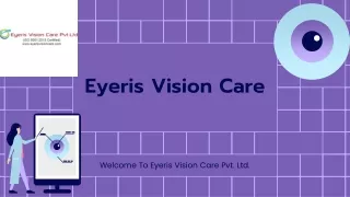 Eyeris Vision Care Leading Eye Drops Franchise Company in India