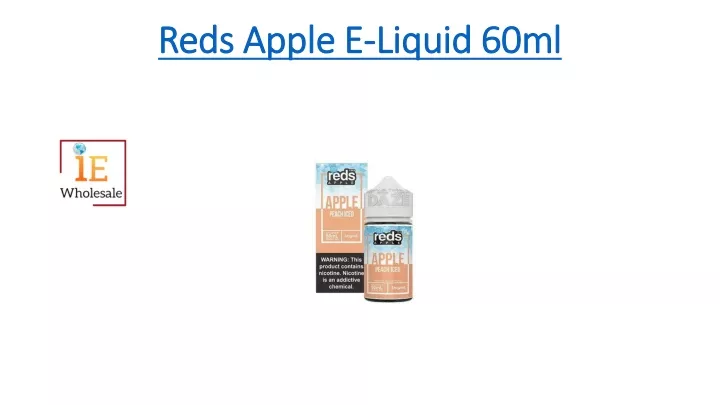 reds apple e liquid 60ml