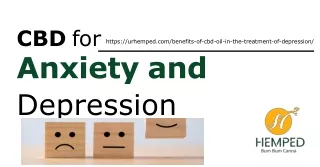 CBD for Anxiety and Depression