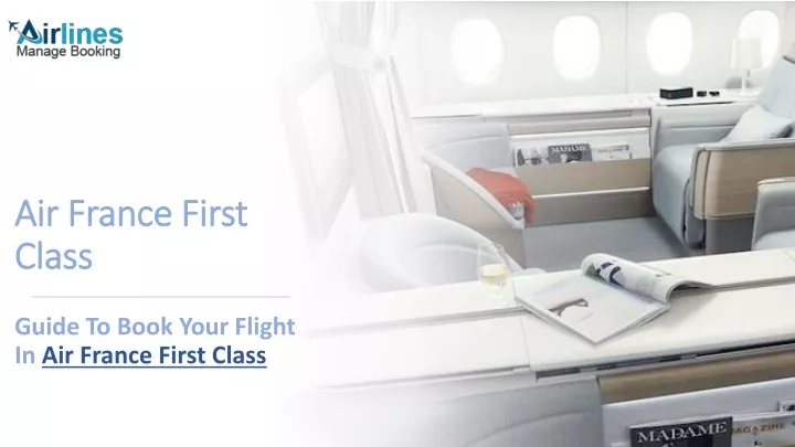 air france first class