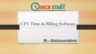 cpa time billing software