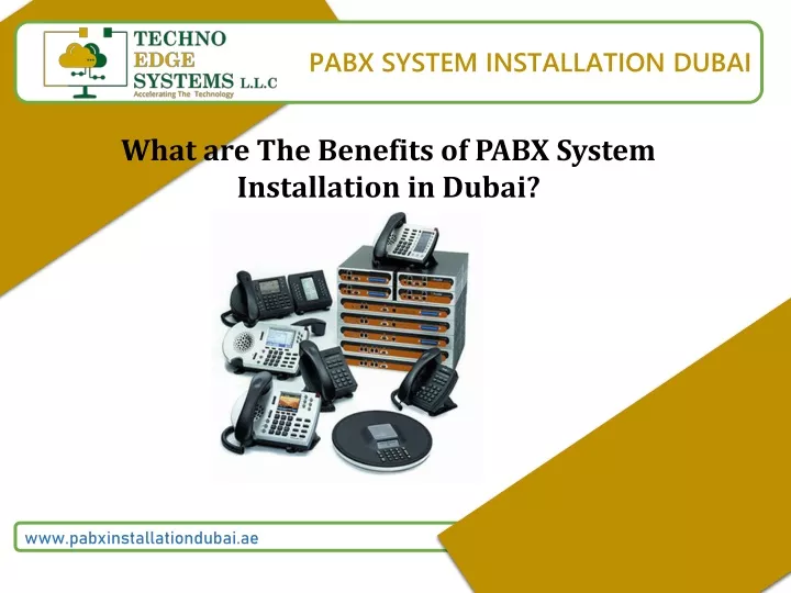 pabx system installation dubai