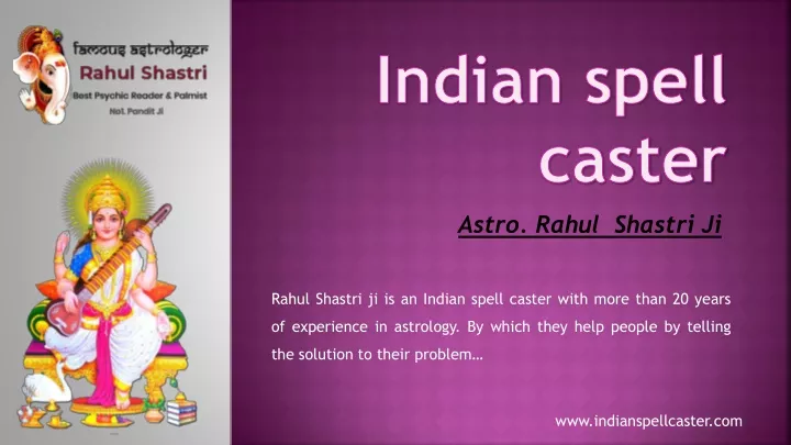 indian spell caster