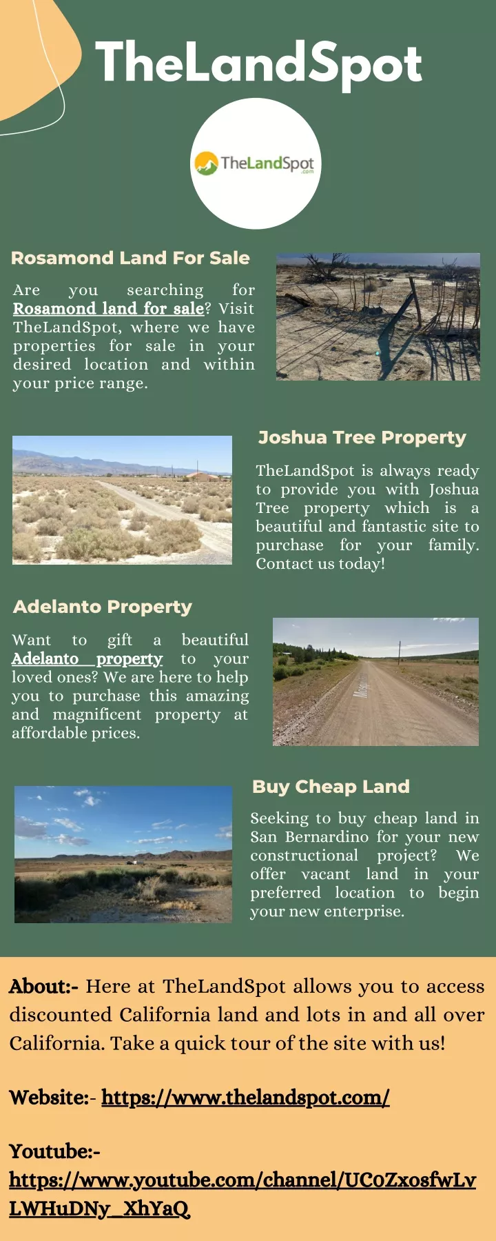PPT Rosamond Land For Sale PowerPoint Presentation, free download ID11954964