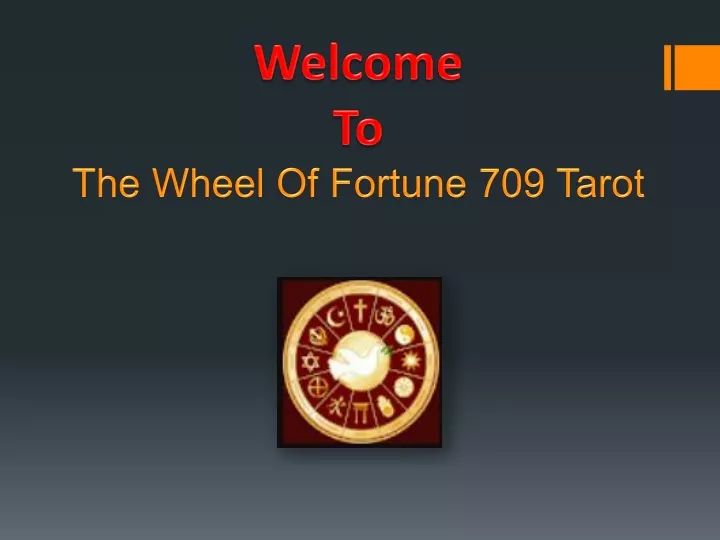 welcome to the wheel of fortune 709 tarot