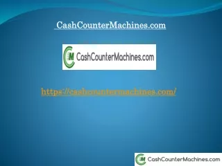cashcountermachines com