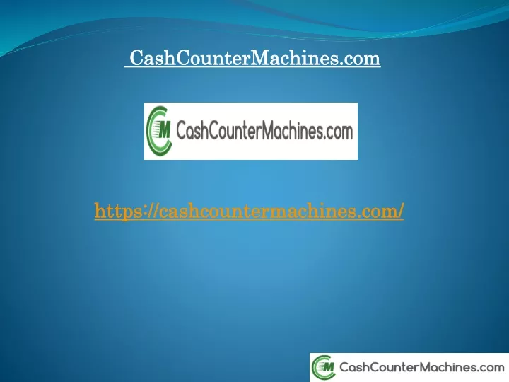 cashcountermachines com