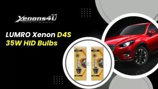 lumro xenon d4s 35w hid bulbs