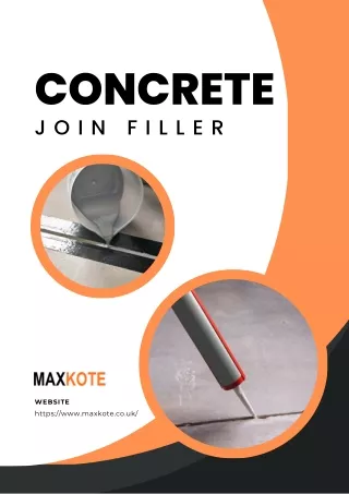 Benefits of Concrete Joint Filler