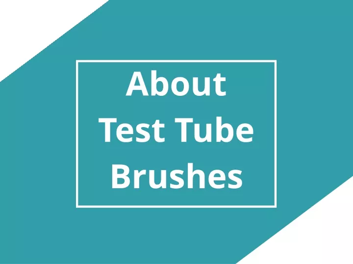 about test tube brushes