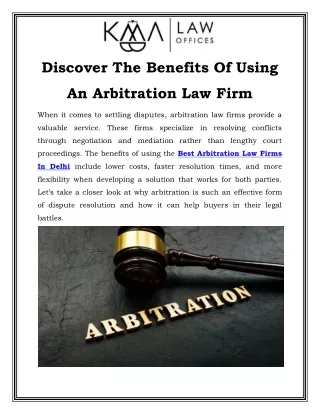 discover the benefits of using