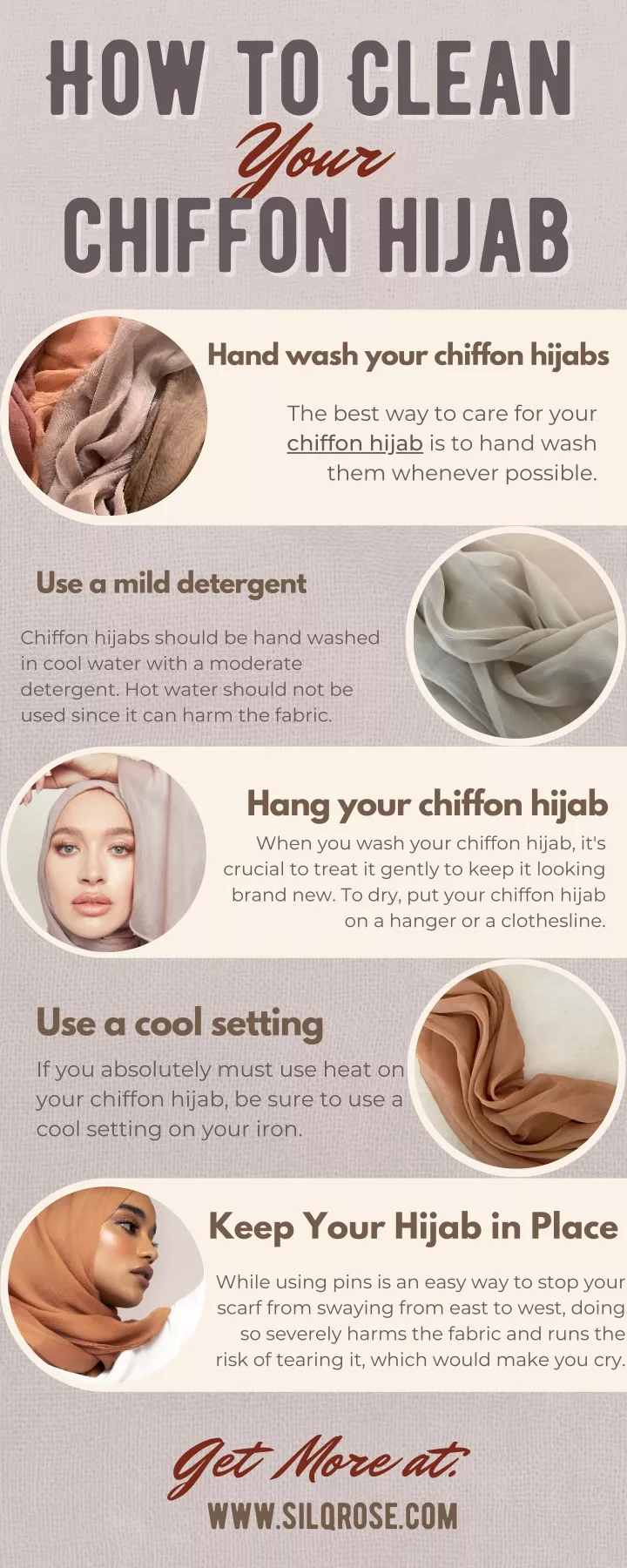 how to clean how to clean your chiffon hijab