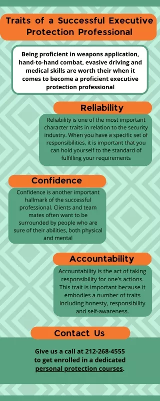 Traits of a Successful Executive Protection Professional