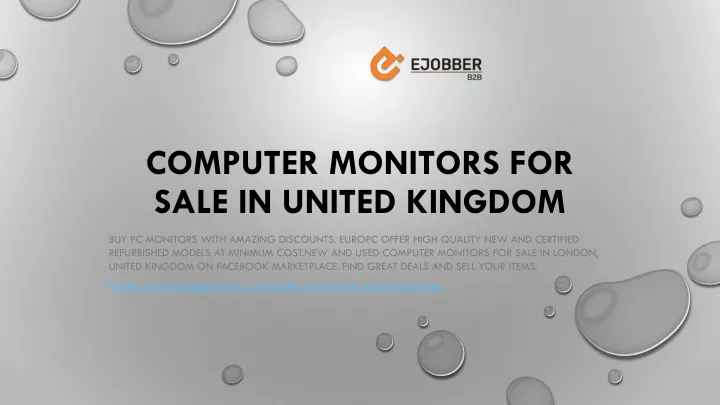 computer monitors for sale in united kingdom
