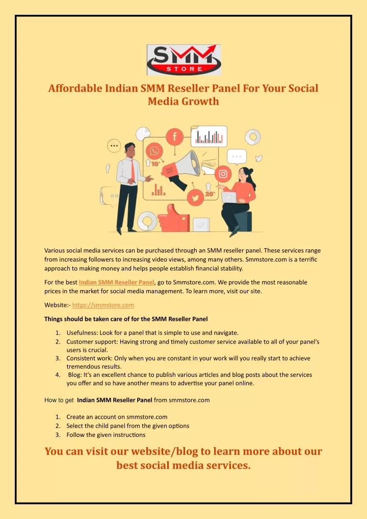 affordable indian smm reseller panel for your
