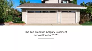 The Top Trends in Calgary Basement Renovations for 2023