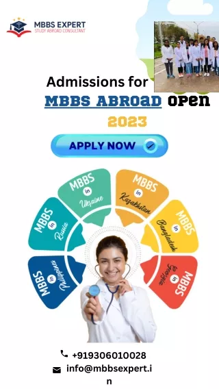 MBBS Abroad 2023 Admission for Indian Students