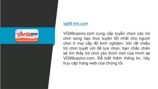 vg99 link.com  Vg99casino.com