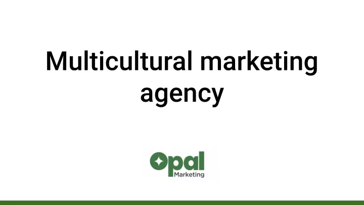 multicultural marketing agency