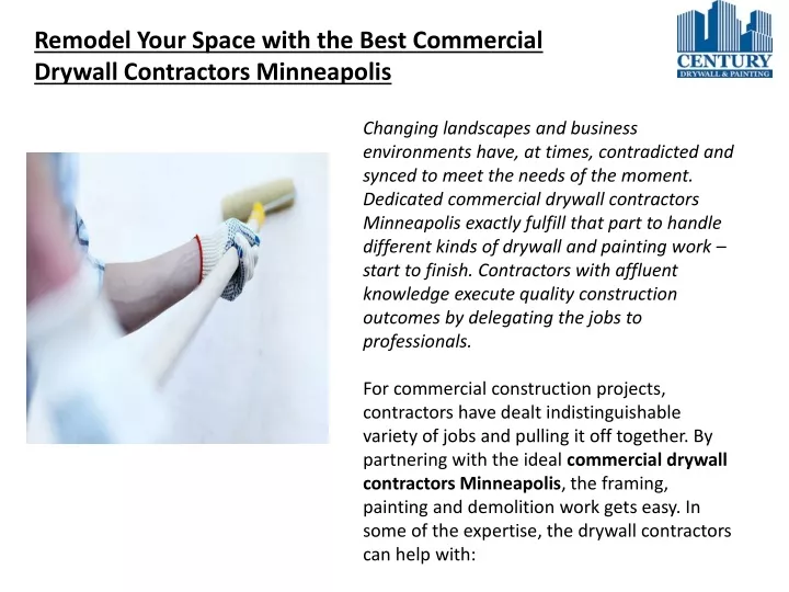 remodel your space with the best commercial