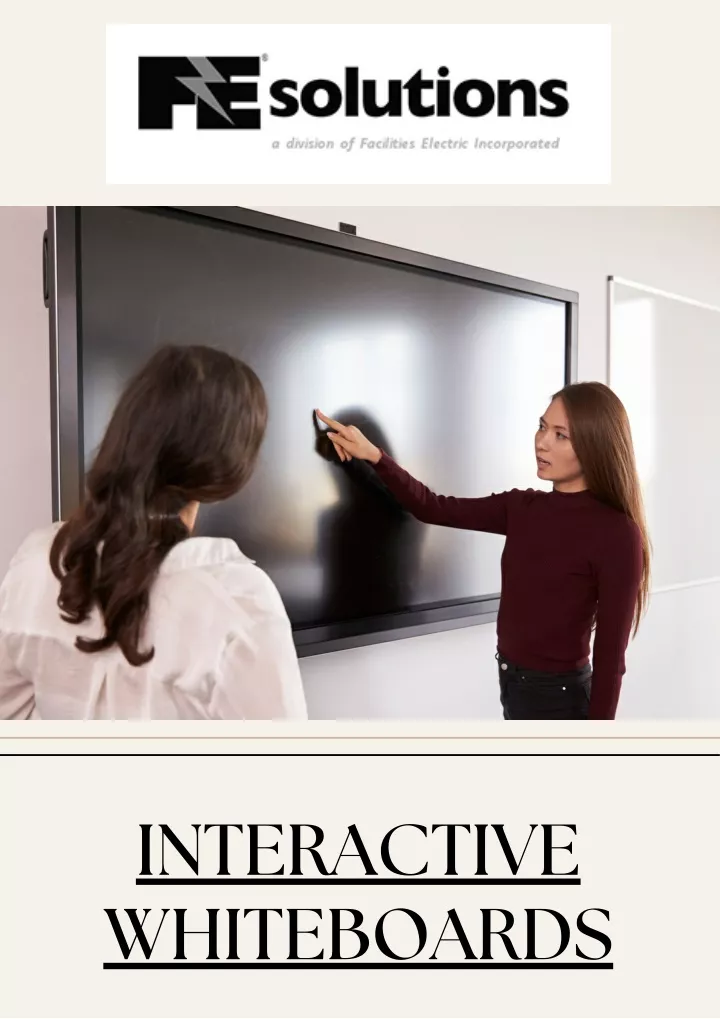 interactive whiteboards