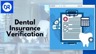 Get Best Dental Insurance Verification - DentalRobot