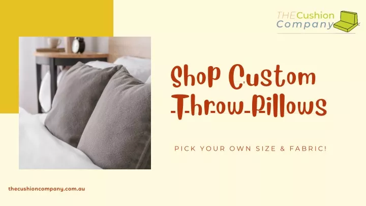 shop custom throw pillows