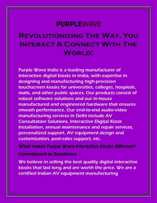 revolutionizing the way you interact connect with