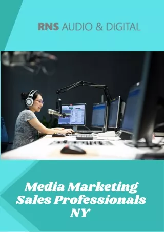 Media Marketing Sales Professionals NY |RNS Audio & Digital