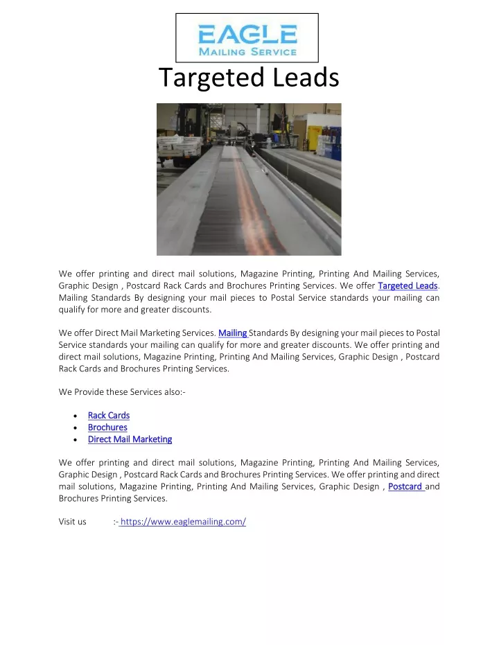 targeted leads