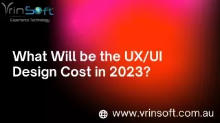 What Will be the UXUI Design Cost in 2023