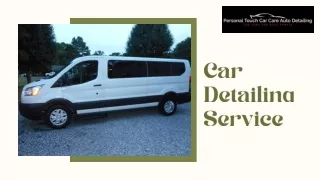 car detailing service