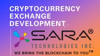 cryptocurrency exchange development