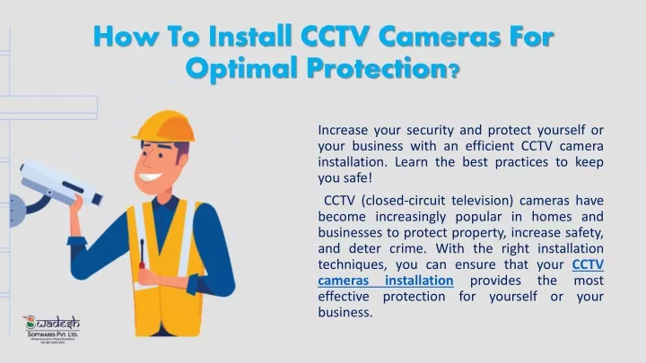 how to install cctv cameras for optimal protection