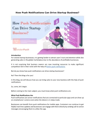 How Push Notifications Can Drive Startup Business.pdf