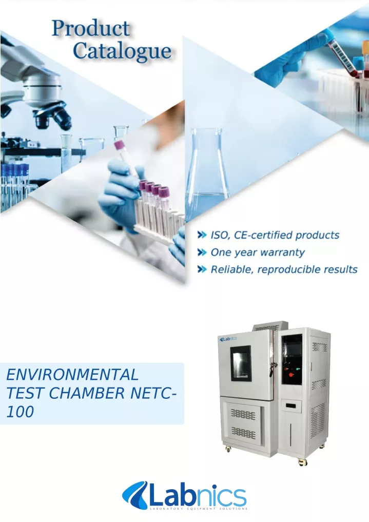 environmental test chamber netc 100
