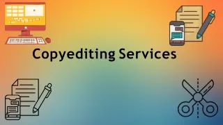 Copyediting Services and