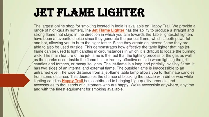 jet flame lighter jet flame lighter