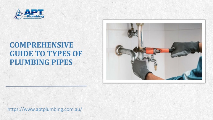 comprehensive guide to types of plumbing pipes