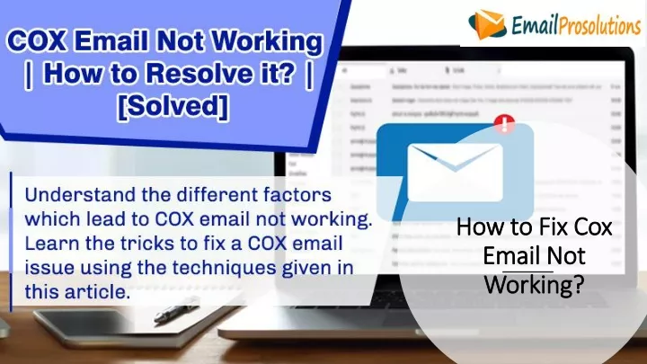 how to fix cox email not working