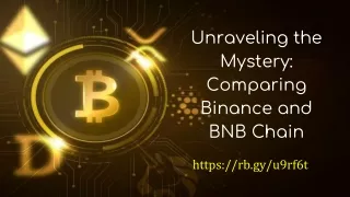 Unraveling the Mystery_ Comparing Binance and  BNB Chain