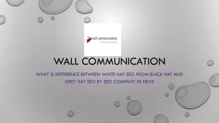 What Separates White Hat SEO From Black Hat And Grey Hat SEO-PPT