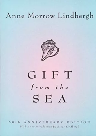 Download (PDF) Gift from the Sea: 50th-Anniversary Edition