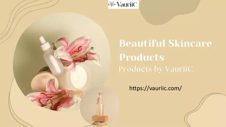 beautiful skincare products