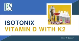 Isotonix vitamin d with k2.