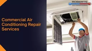 Commercial Air Conditioning Repair Services