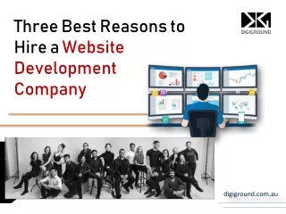 Three Best Reasons to Hire a Website Development Company