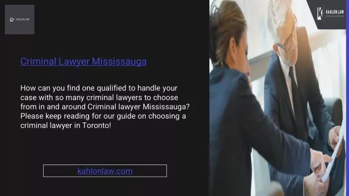 criminal lawyer mississauga how can you find