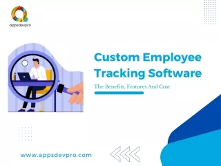 Custom Employee Tracking Software: Benefits, Features And Cost